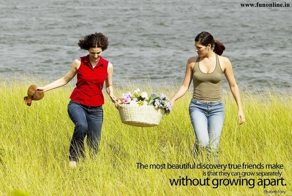 Download Cute Friendship With Quotes Wallpapers