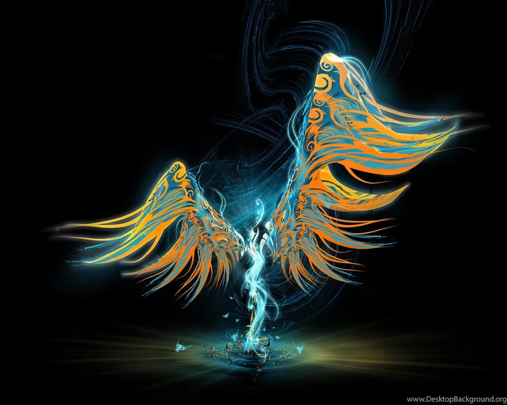 Pin Abstrak Malaikat Bureaublad Achtergronden Hd Wallpapers Desktop ...
