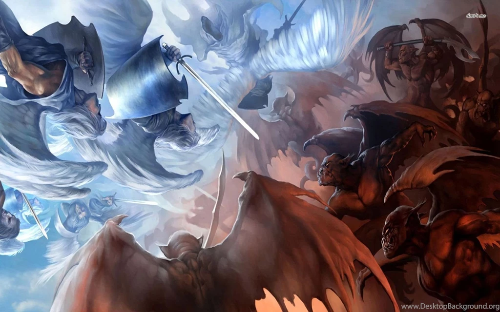 Angels Vs Demons Wallpapers   Fantasy Wallpapers