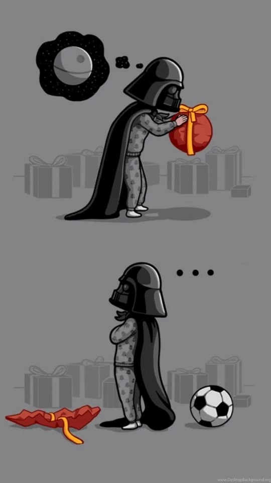 Download Wallpapers 540x960 Gift, Vector, Picture, Star Wars, Darth ...