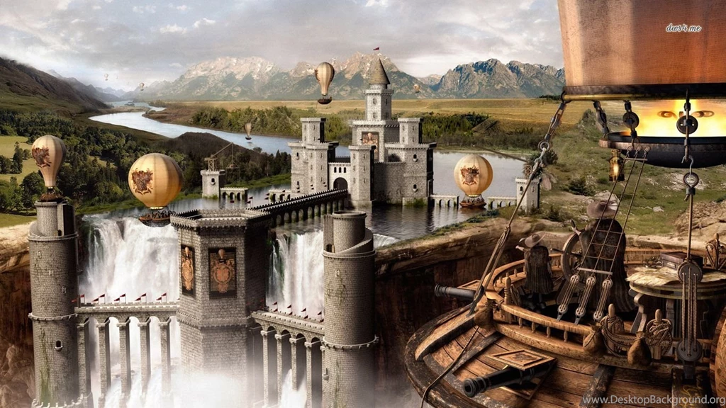 Steampunk City Wallpapers   Fantasy Wallpapers
