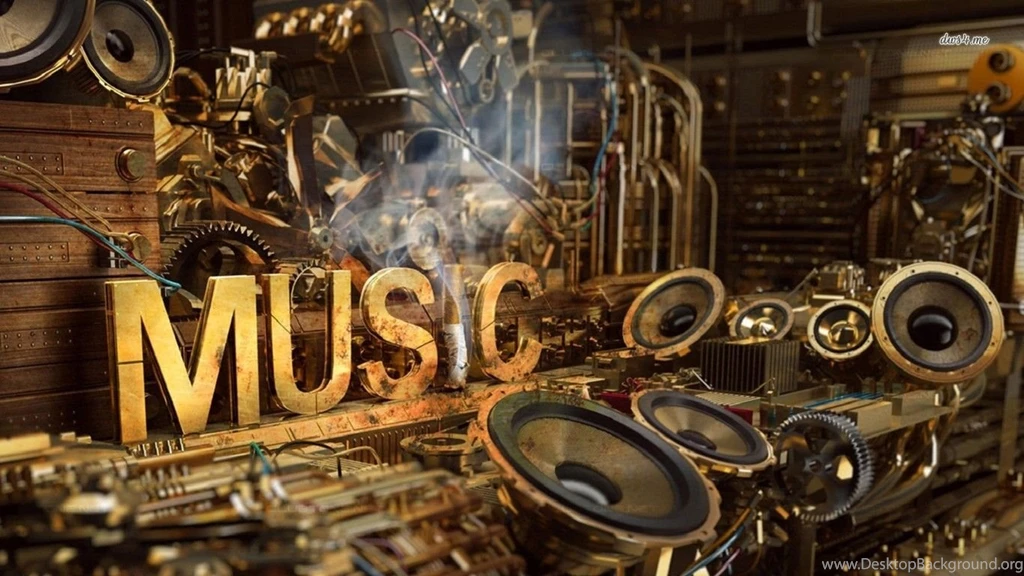 Steampunk Music Letters Wallpapers Typography Wallpapers