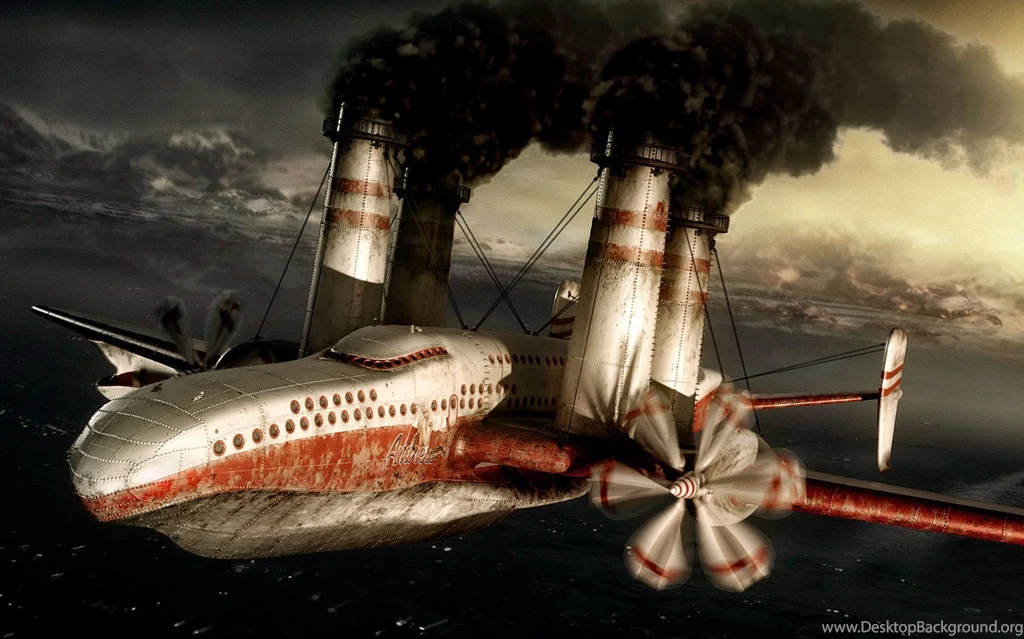 Download Aircraft Steampunk Wallpapers 1752x1094