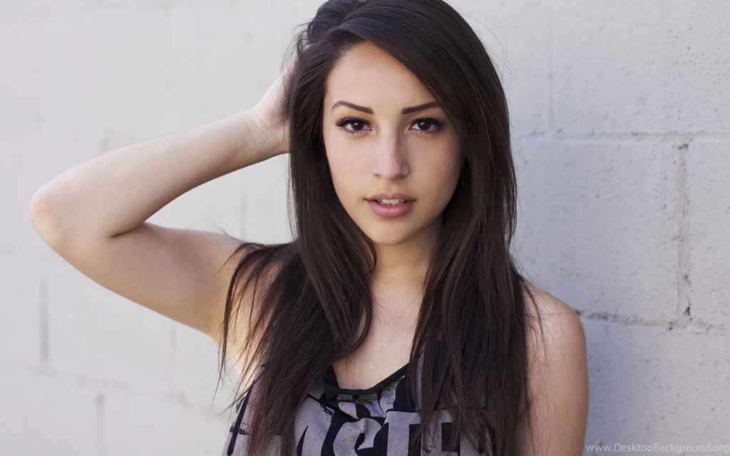 Girl In Winter Forest Wallpapers