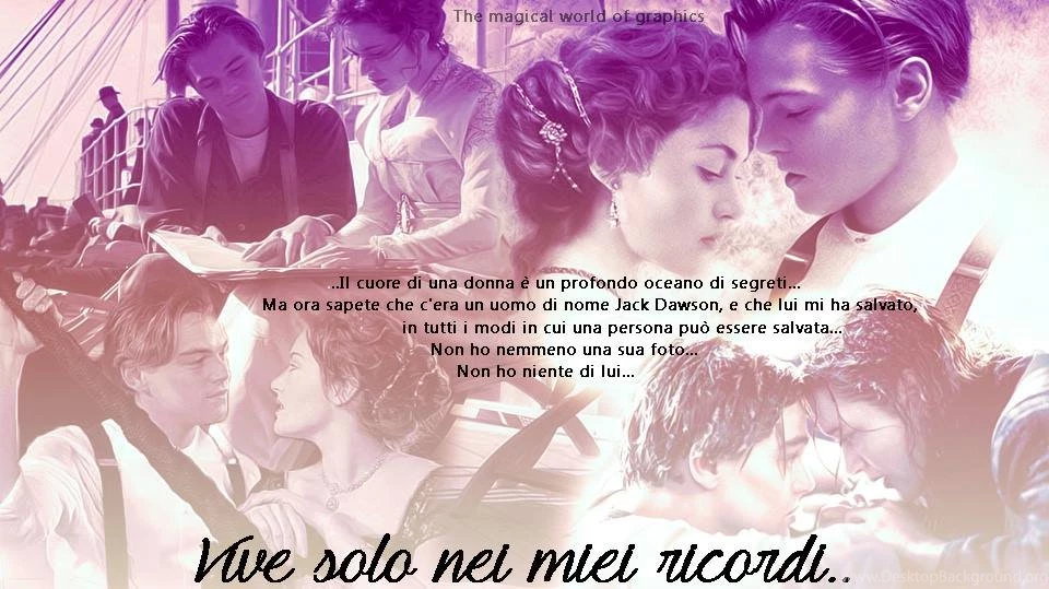 Wallpapers Rose E Jack (Titanic)