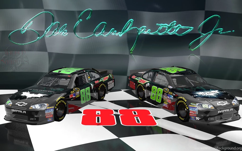 Wallpapers By Wicked Shadows: Dale Earnhardt Jr Victory Lane Dark ...