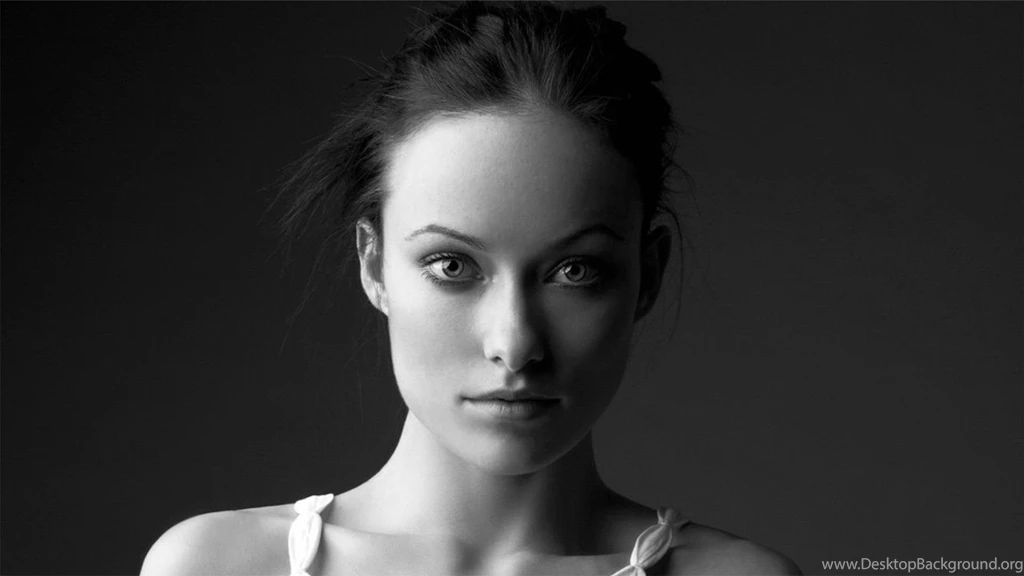 1920x1080 Olivia Wilde Black And White Portrait Desktop PC And Mac ...