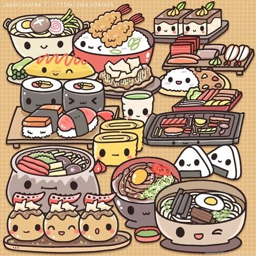 Little Miss Paintbrush : Yummy Food And Cute Faces Because JAPAN ...