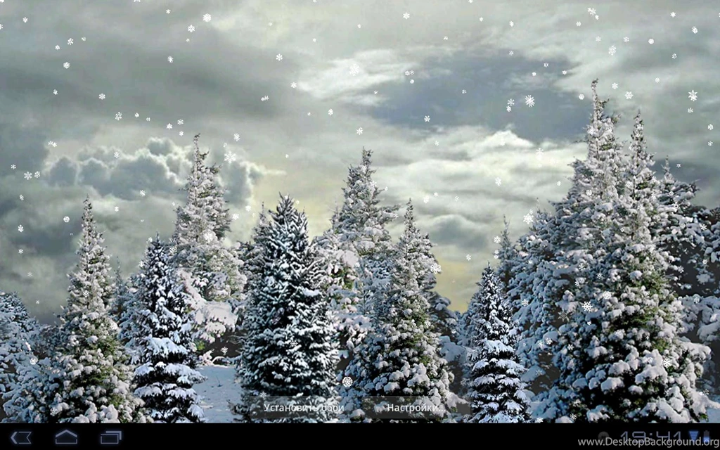 Snowfall Live Wallpapers 2.05 Full   Android скачать