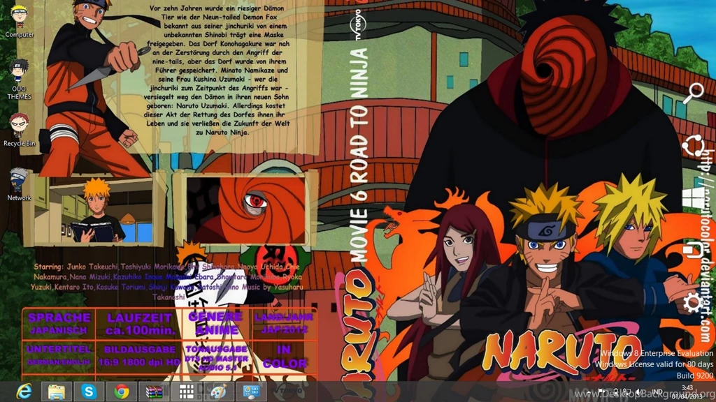 Download Gratis Tema Windows 7: Naruto Road To Ninja Theme For ...