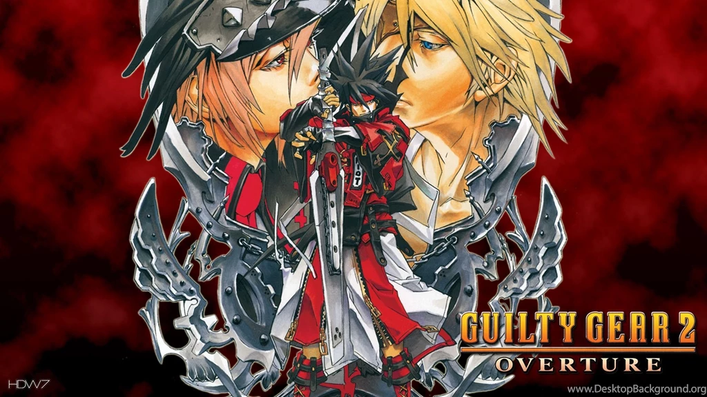 Guilty Gear 2 Overture Sol Badguy Widescreen Hd Wallpapers