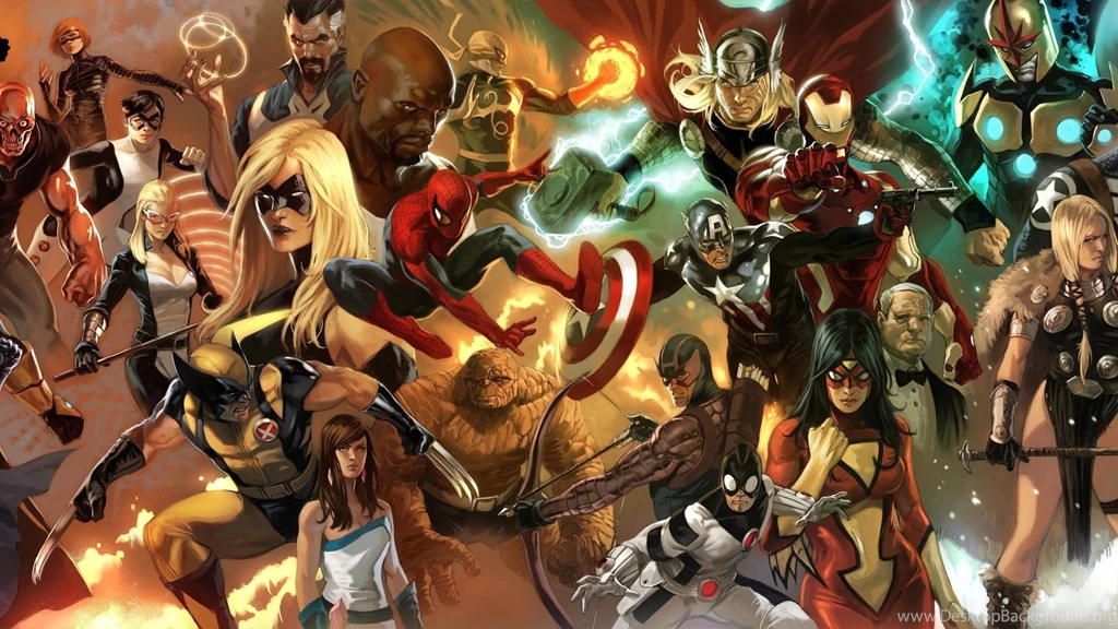 All The Heroes Of Marvel Wallpapers And Images Wallpapers ...