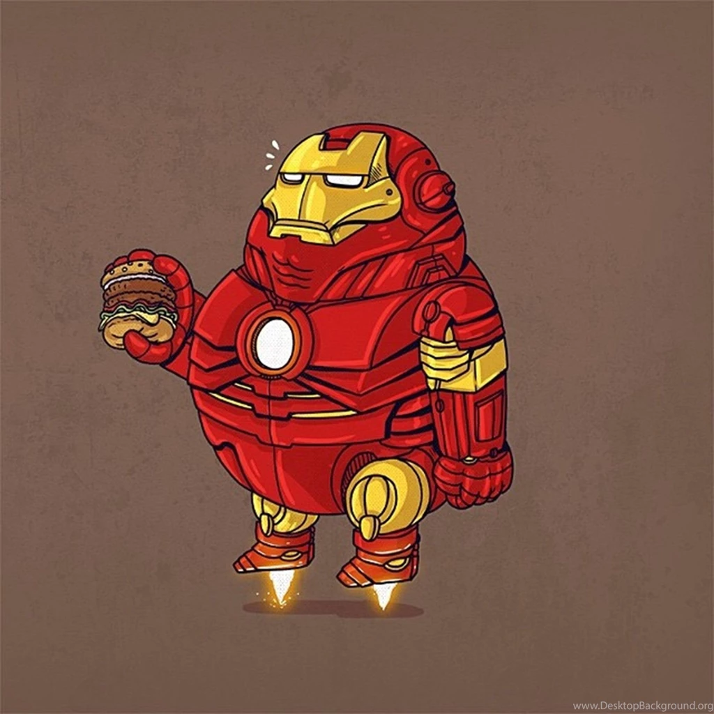 Iroman Fat Marvel Comics Cartoon Movie Avengers Wallpapers ...
