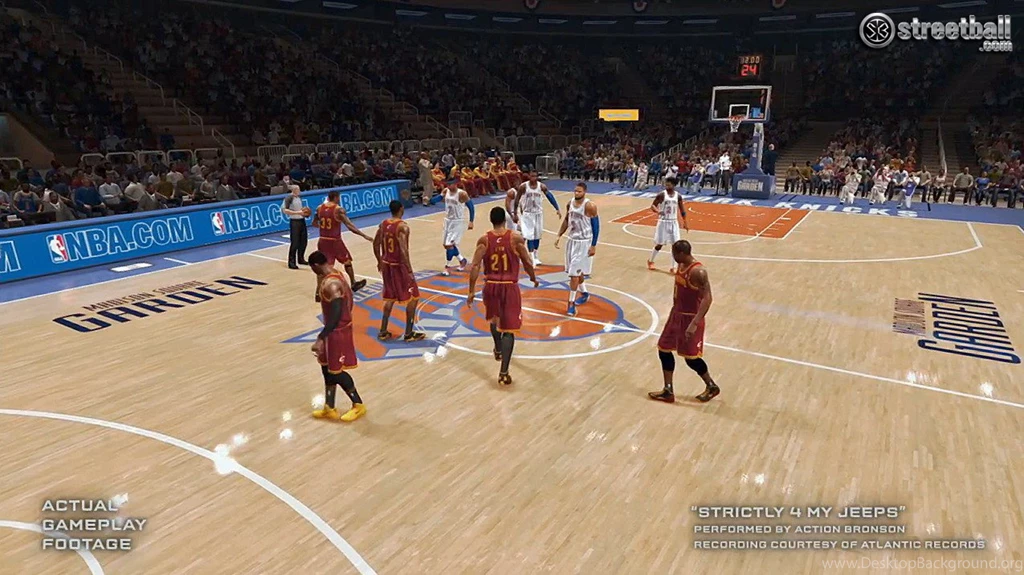 Knicks Vs Cavs NBA Live 14 Wallpapers   Streetball
