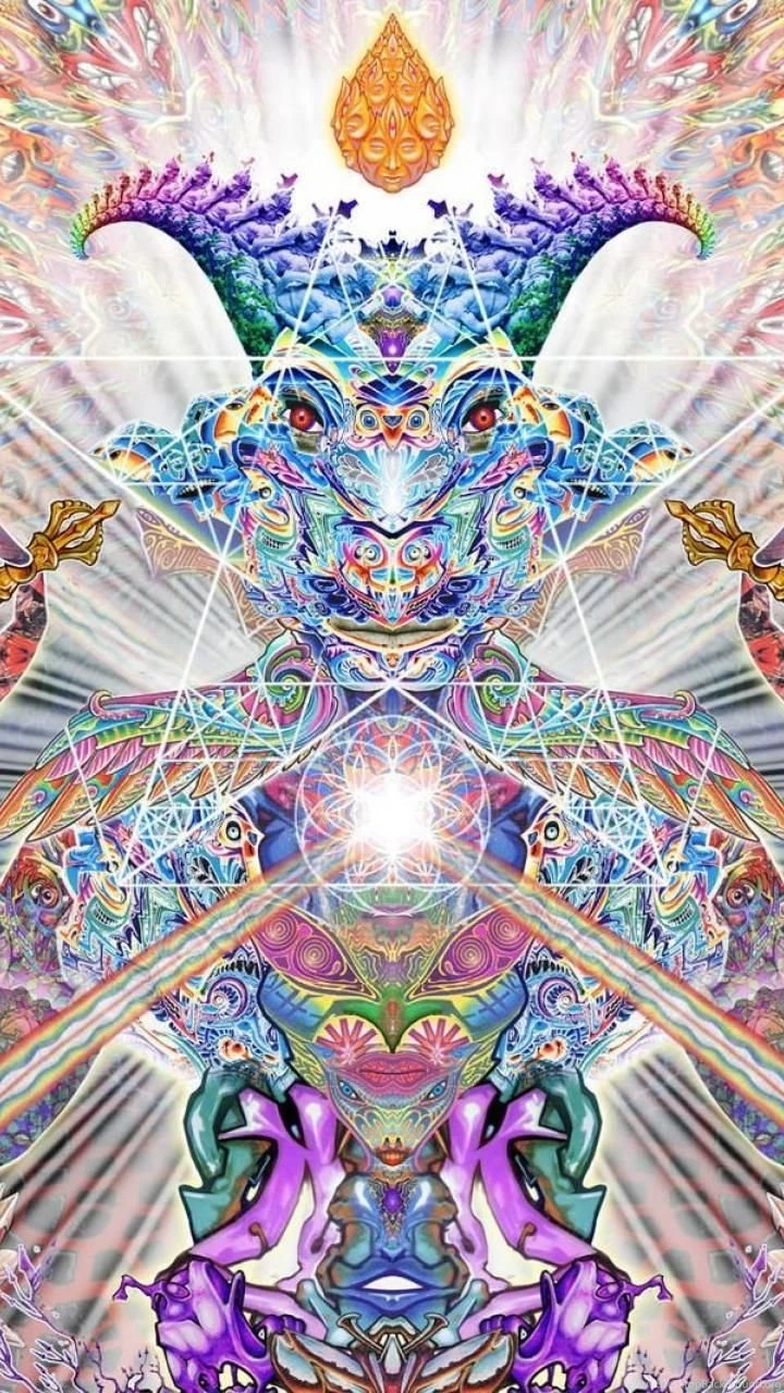 Psychedelic WaLLPAPER FOR IPHONE 5S WIN005 Wallpaperinside