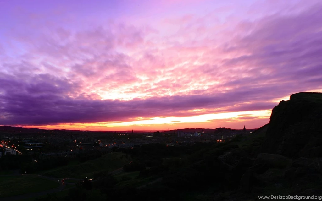 Edinburgh Sunset Wallpapers 2 By Smiling Demon On DeviantArt