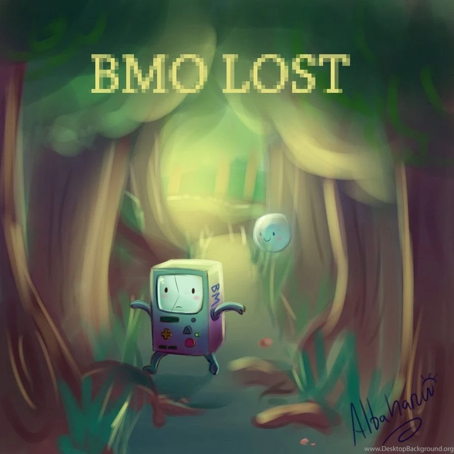 Adventure Time BMO Lost By Albaharu On DeviantArt