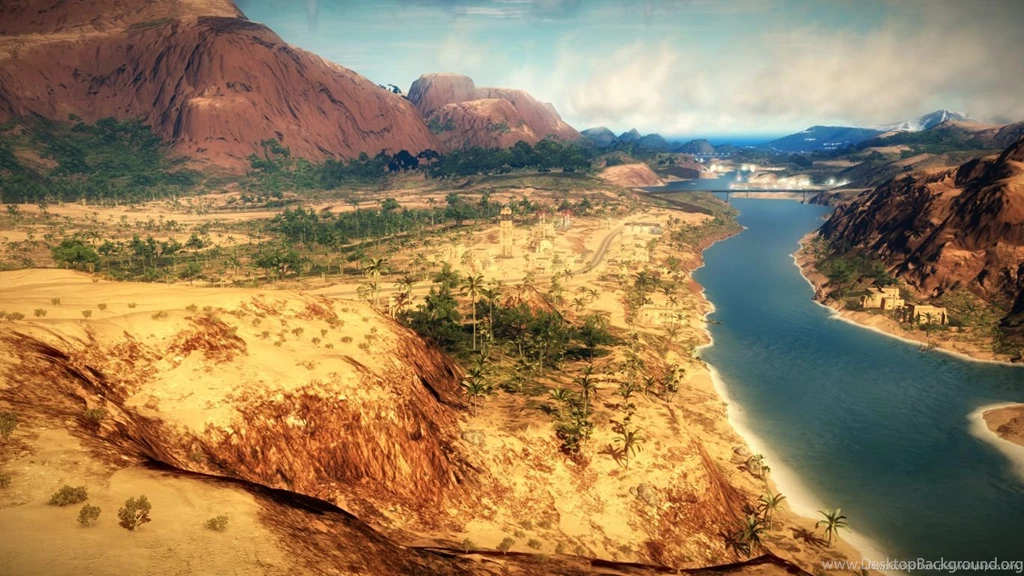 Download 1366x768 Just Cause 2 Farscape Wallpapers