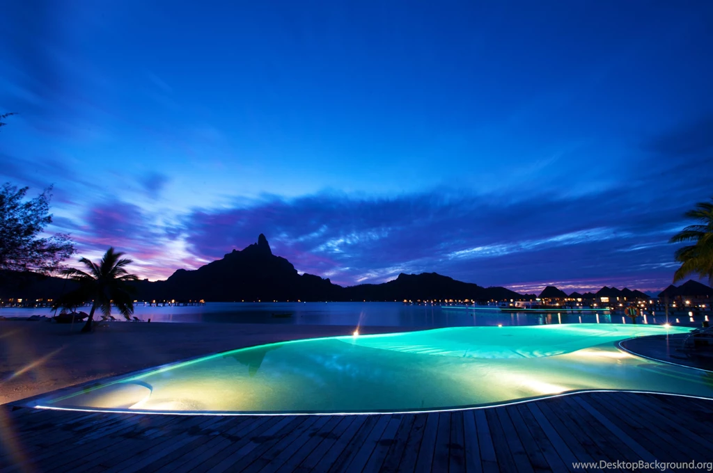 Bora Bora At Night (