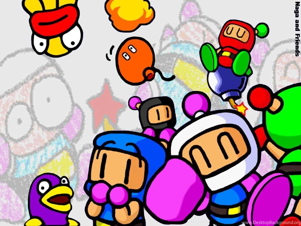 Naga And Friends Bomberman Wallpapers