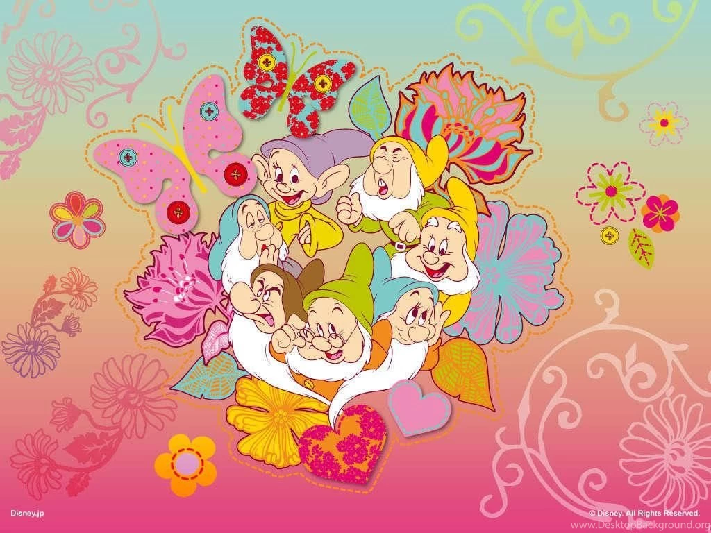 THE SEVEN DWARFS WALLPAPER (