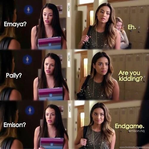 Alison Dilaurentis, Emily, Humor, Pll, Pretty Little Liars, Shay ...
