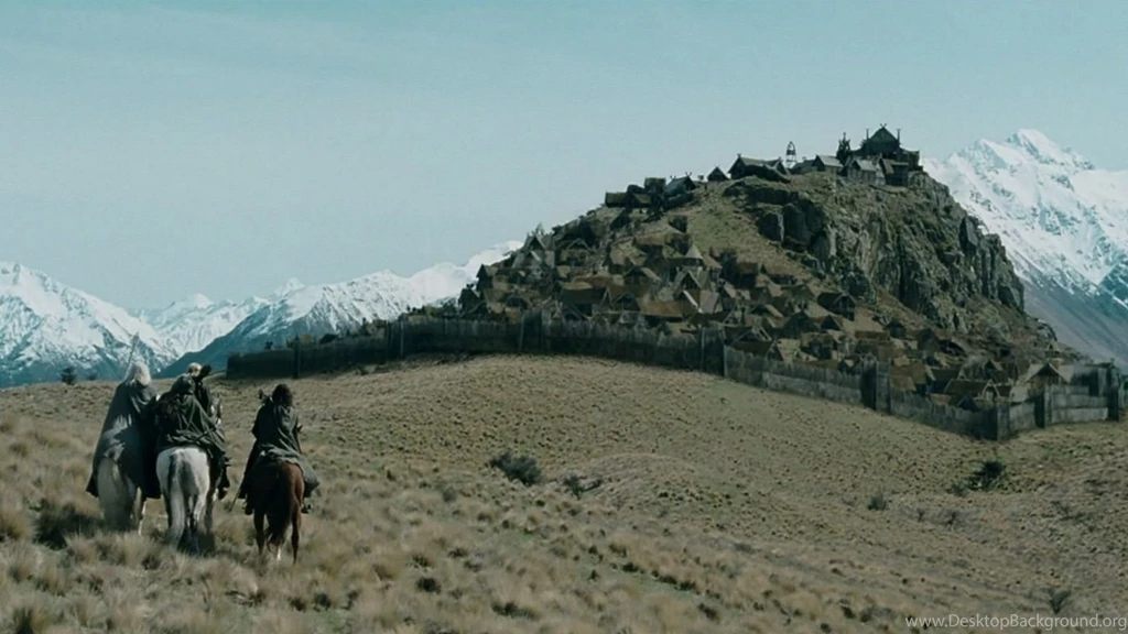 LORD OF THE RINGS Lotr Fantasy Two Towers Adventure City Castle ...