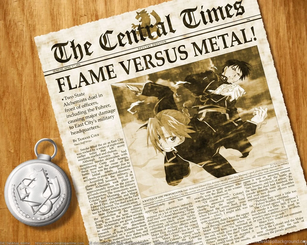 640 FullMetal Alchemist HD Wallpapers