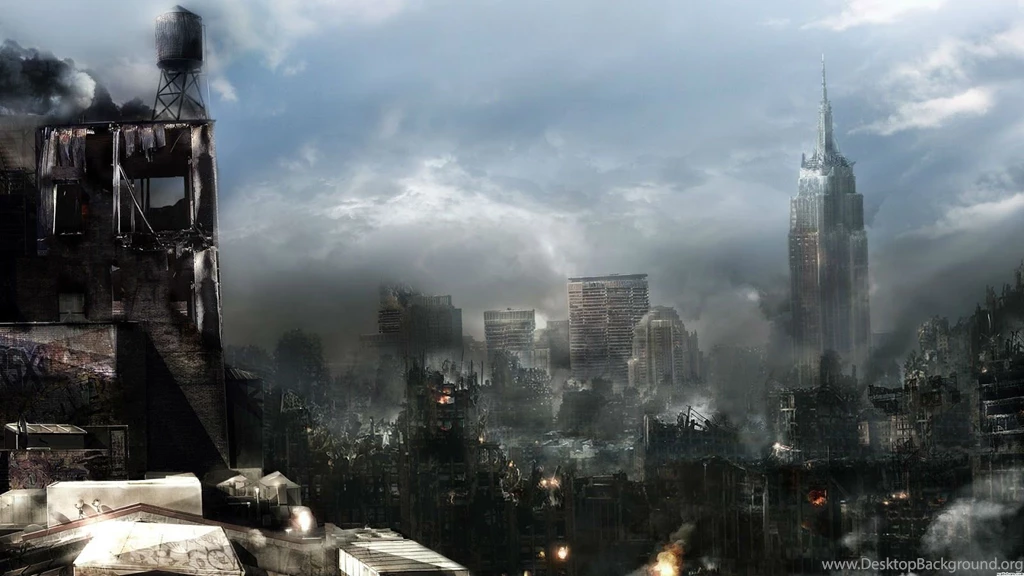 I See Your Post apocalyptic Wallpapers And Raise You One. Comment ...