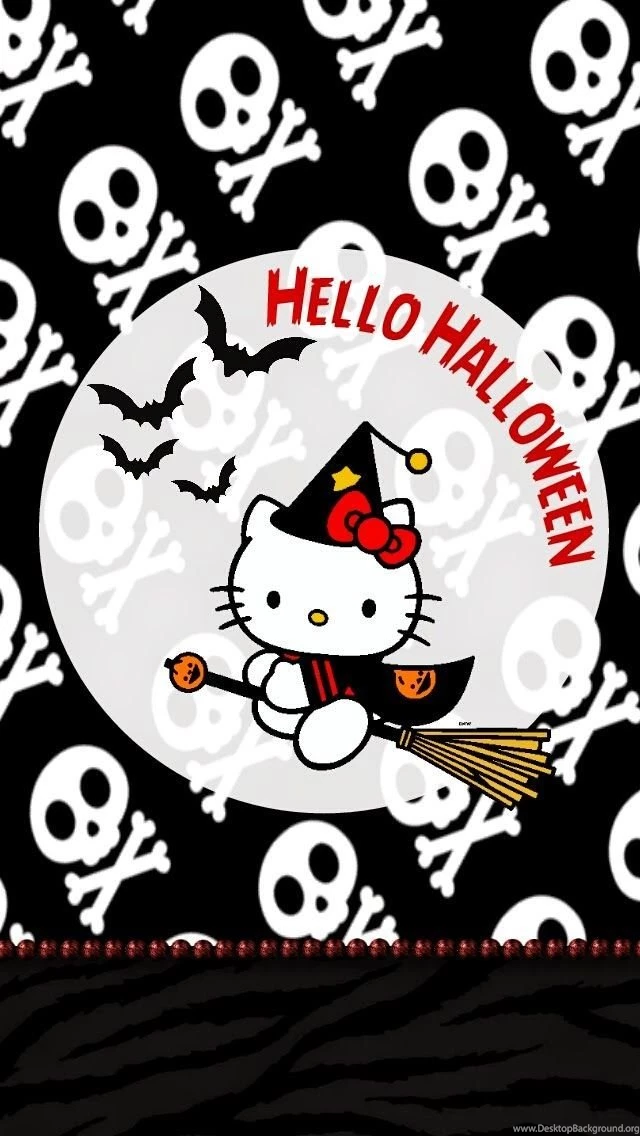 Dazzle My Droid: Hello Kitty Halloween Wallpapers Collection