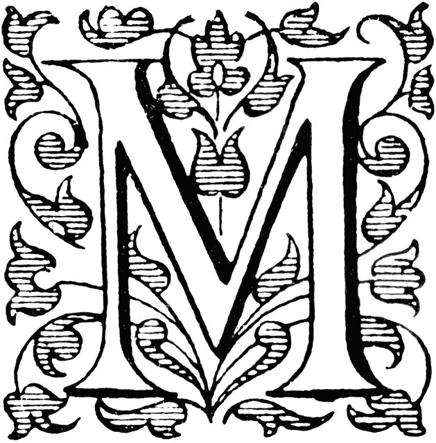 M, Ornate