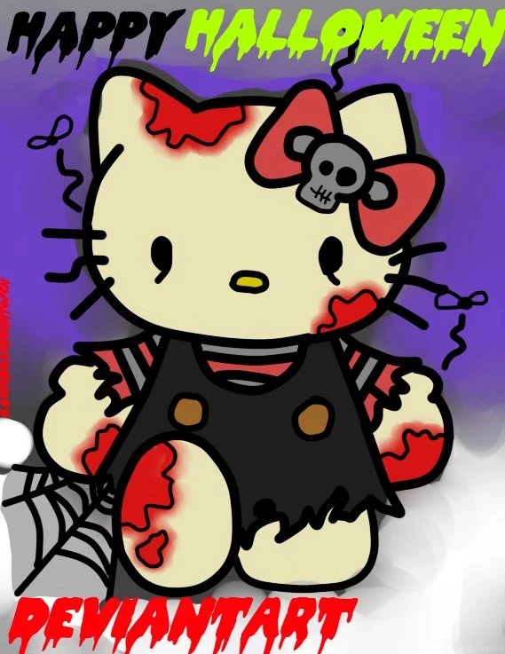 Hello Zombie Kitty Came To Say Happy Halloween! By ...