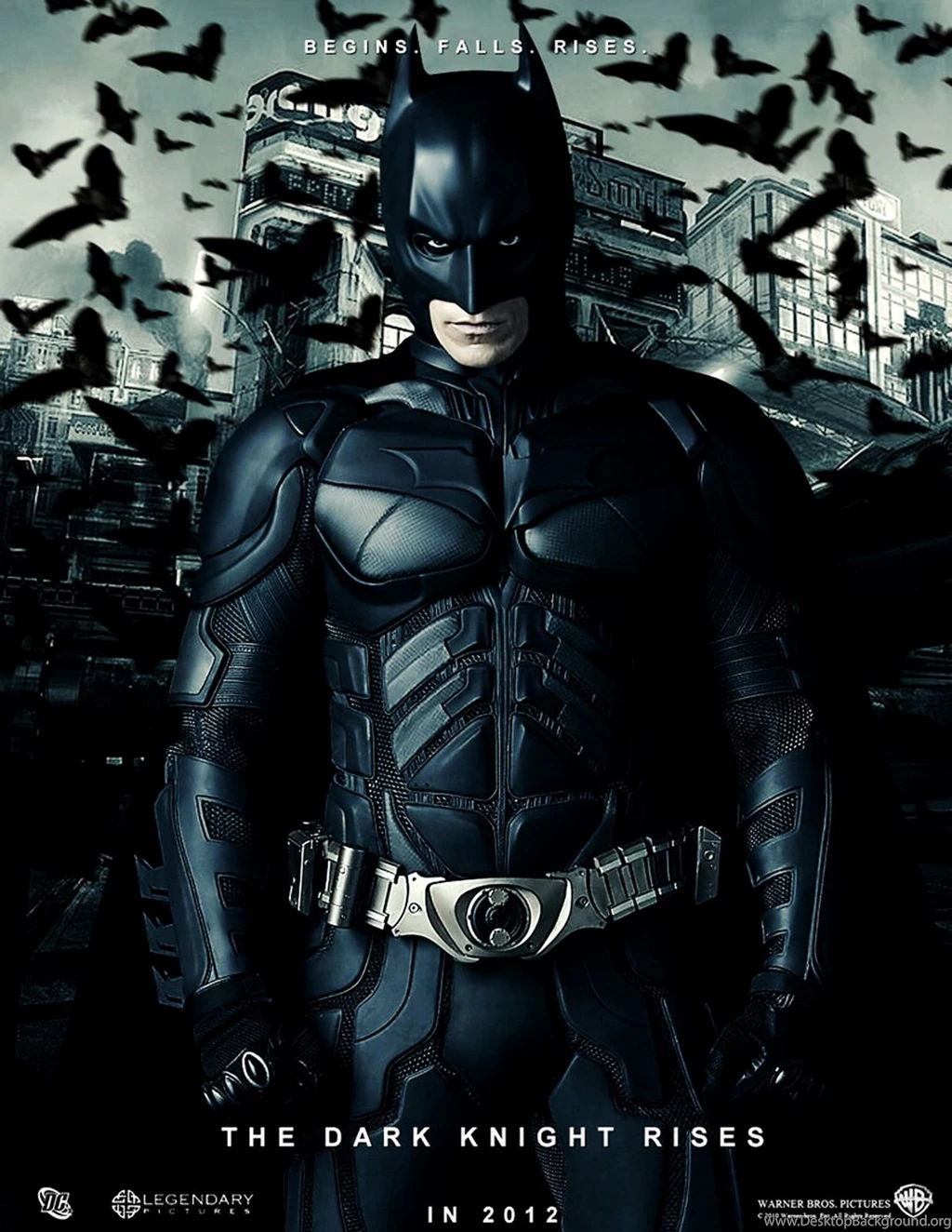 Central Wallpaper: Batman The Dark Knight Rises 2012 HD Poster ...