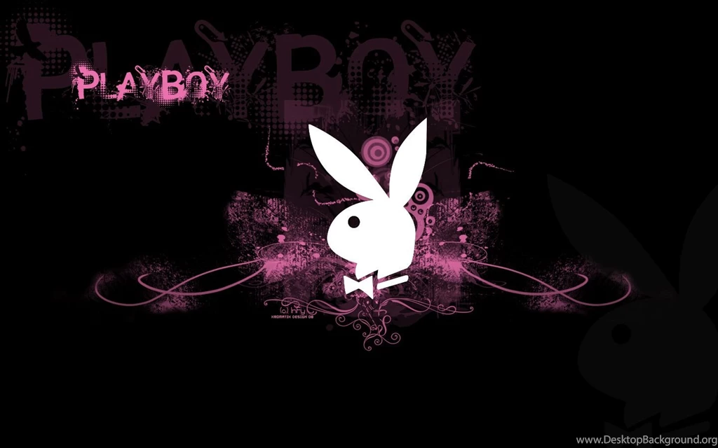 1378 playboy logo pink wallpaper 1440x900 customity (FullScreen)