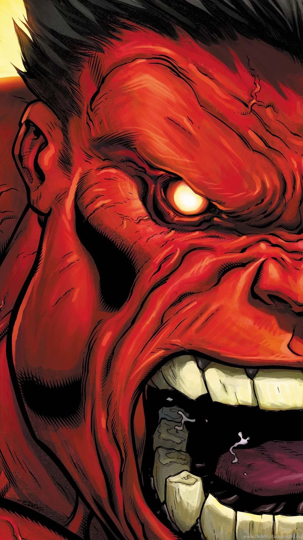 Asus Zenfone 2 Wallpaper: Red Hulk Android Wallpapers Mobile ...