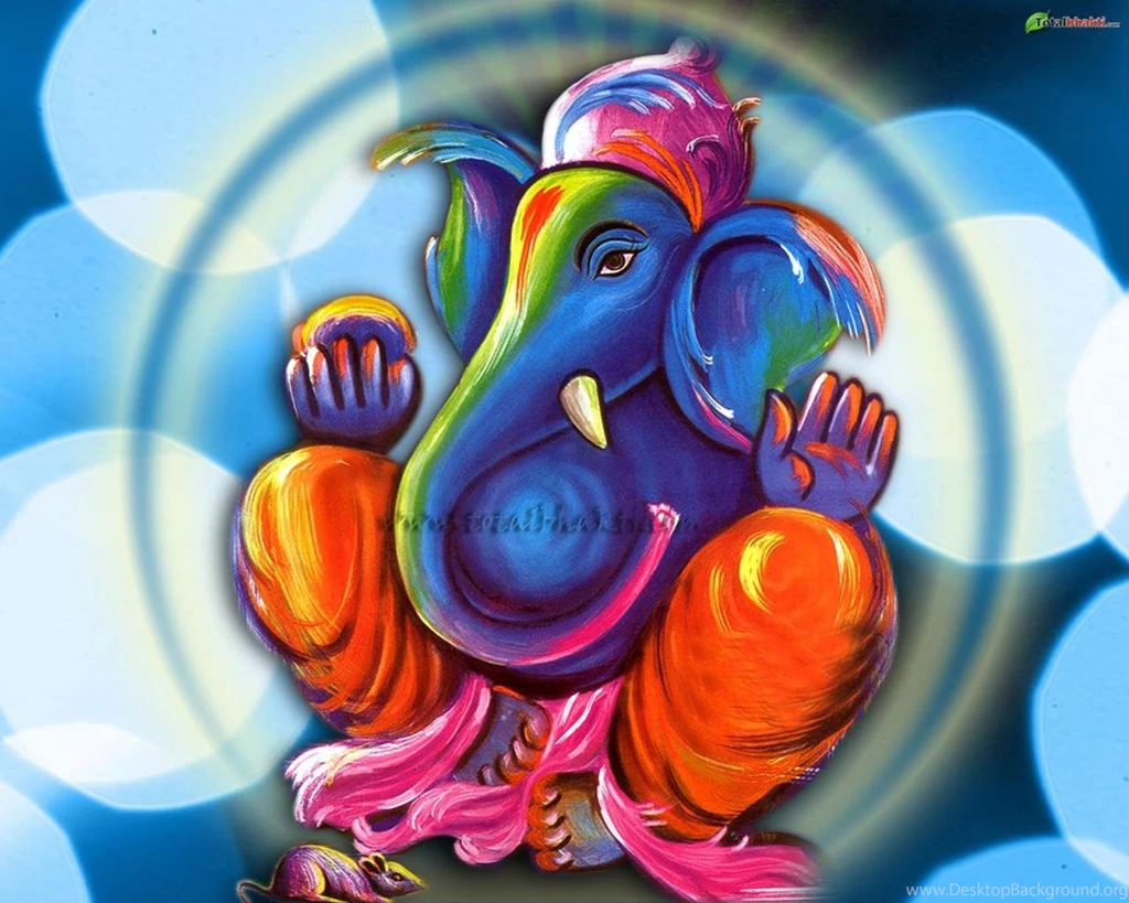 Ganesha Wallpaper, Hindu Wallpaper, Lord Ganesh Iamge, Red And ...