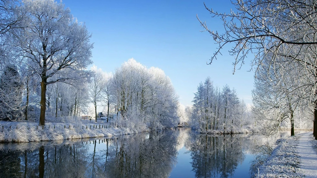 Canada Landscape Winter Wallpaper.