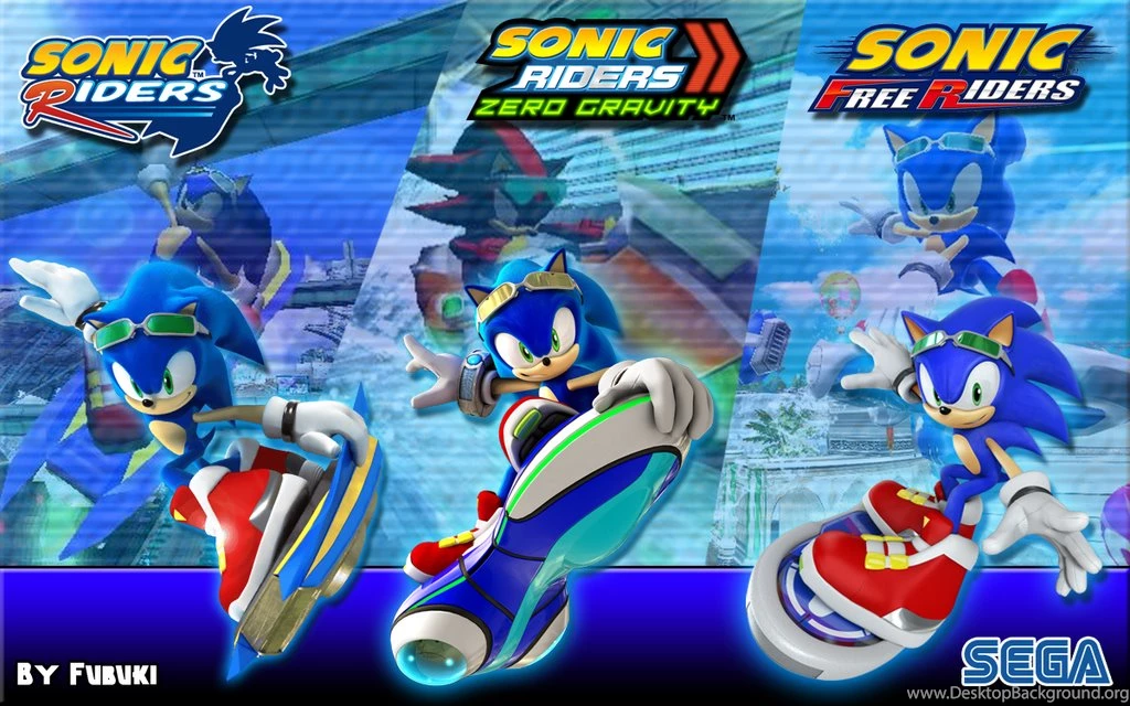 Sonic Riders Trilogia Wallpapers By FubukiFrost01 On DeviantArt