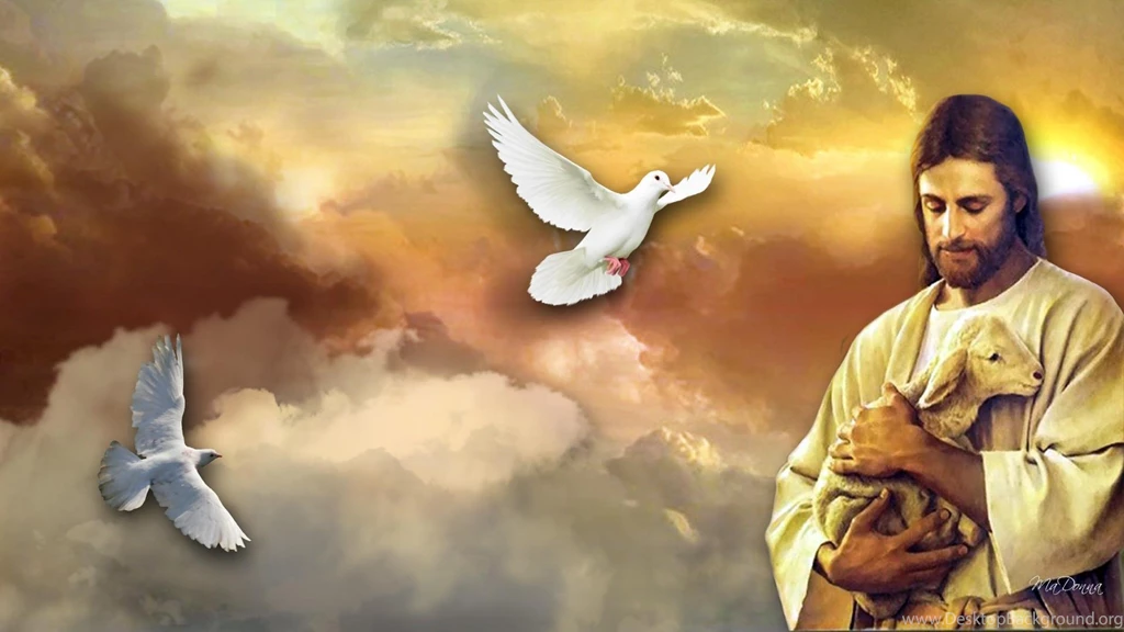 Jesus The Lamb HD Desktop Wallpapers : Widescreen : High Definition ...