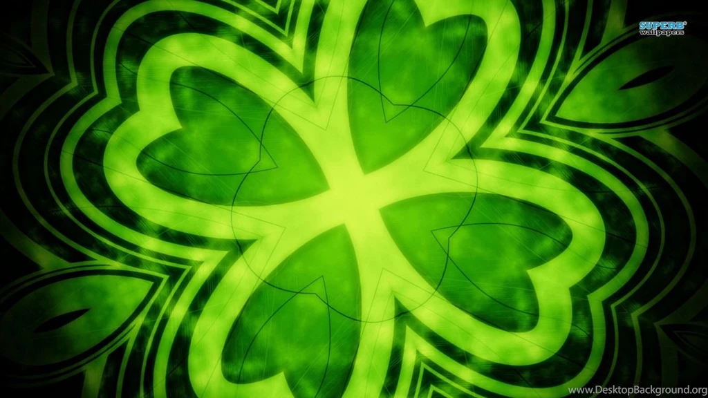 Four Leaf Clover Wallpapers Abstract Wallpapers