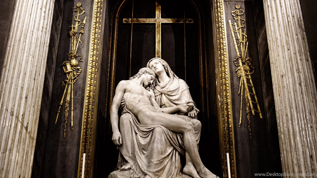 Monument Of Saint Mary With Jesus Wallpapers :: HD Wallpapers