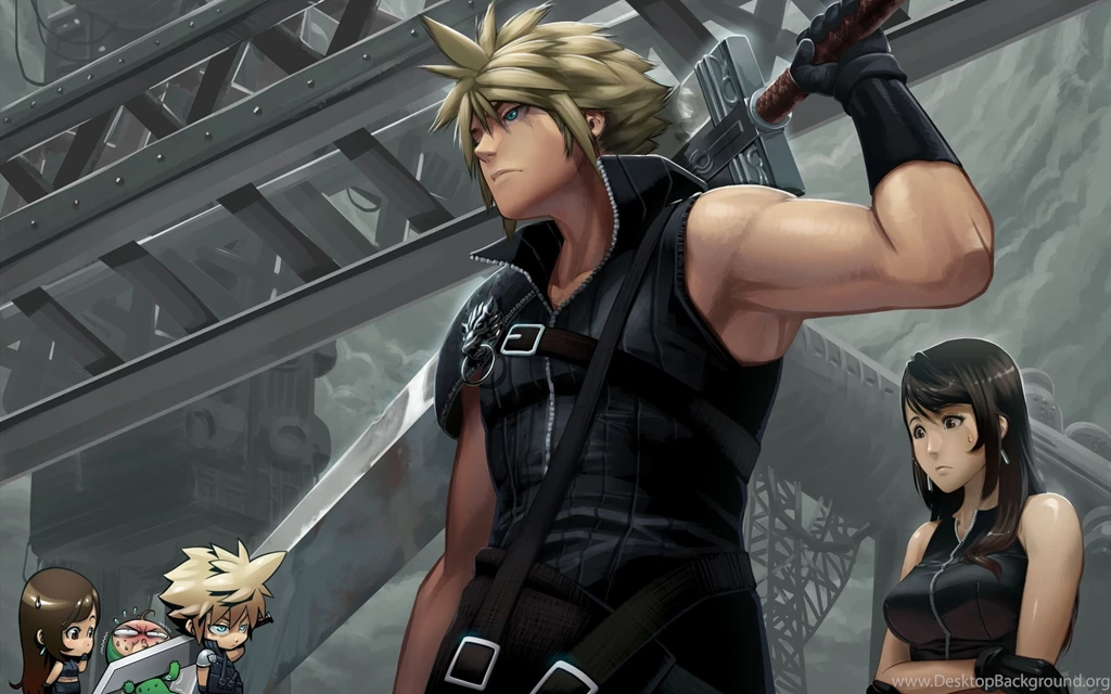 Wallpapers Of Cloud & Tifa From Final Fantasy VII Imgur