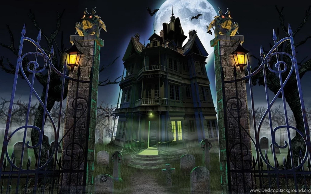 Haunted House, Castle, Halloween, Horror, 1920x1200 HD Wallpapers ...