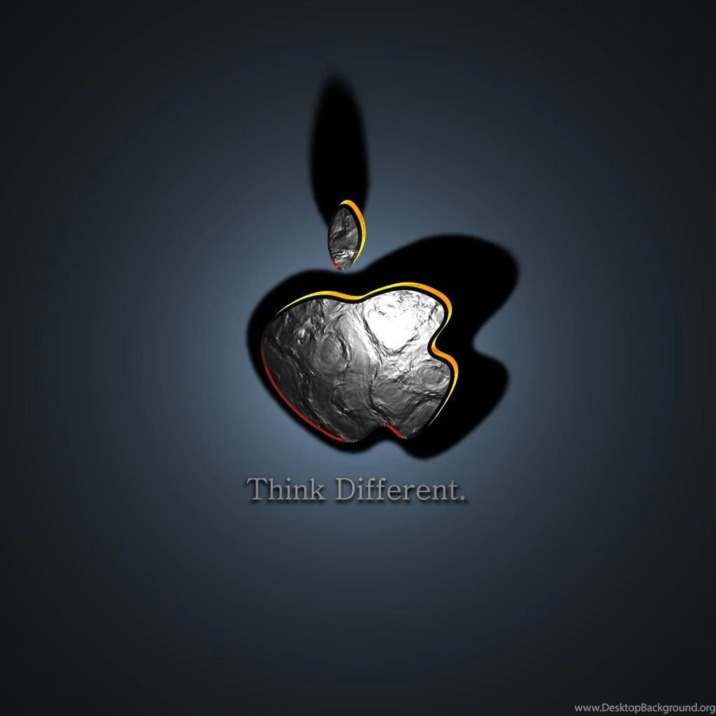 Think Different Shadow iPad Wallpapers