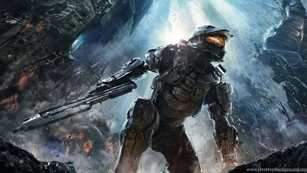 Download 2560x1440 Halo 4 Cover Art Wallpapers