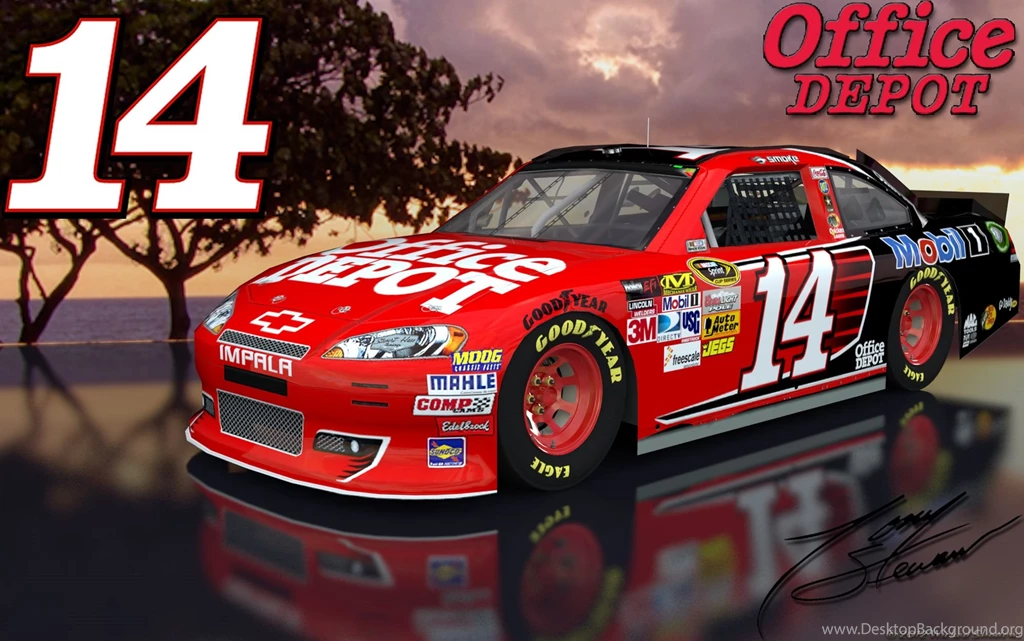 Wallpapers By Wicked Shadows: Tony Stewart Office Depot 14 Outdoor ...