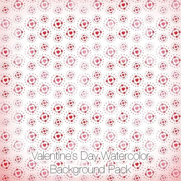 Valentine's Day Backgrounds Graphics Illustrations
