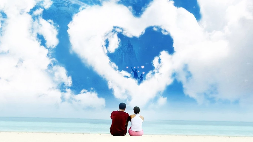 Couple Love Beach HD Wallpapers And Love Desktop Images