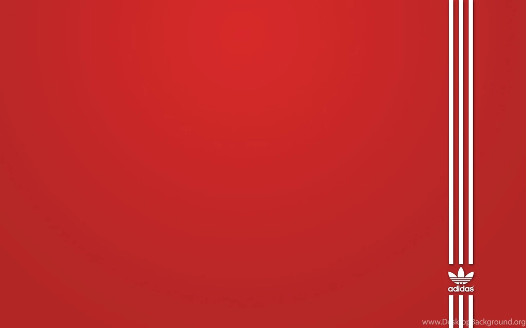 Download Adidas Red And White Color Logo Symbol Wallpapers ...
