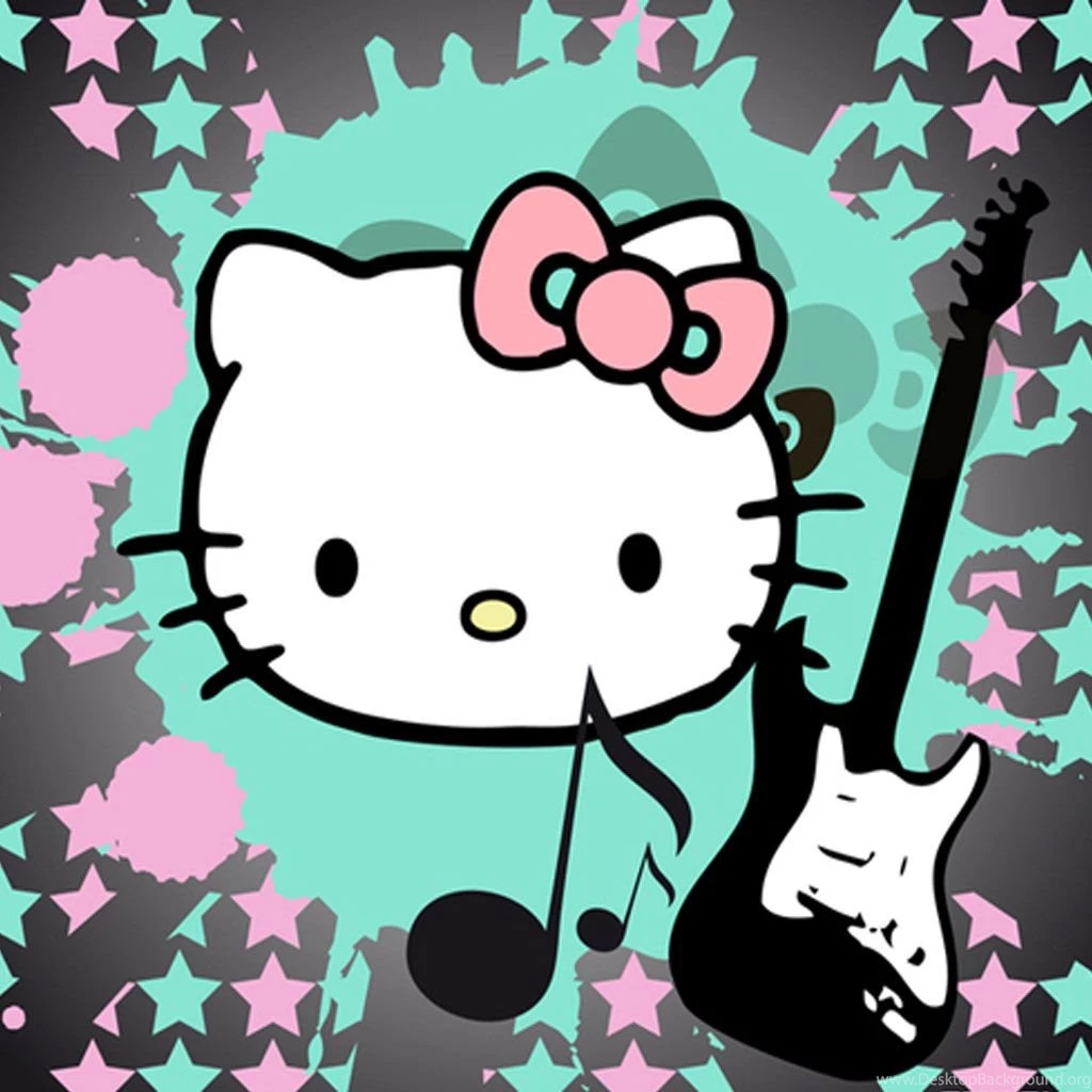 Hello Kitty Wallpapers For Phones On Hello Kitty With Guitar Ipad ...